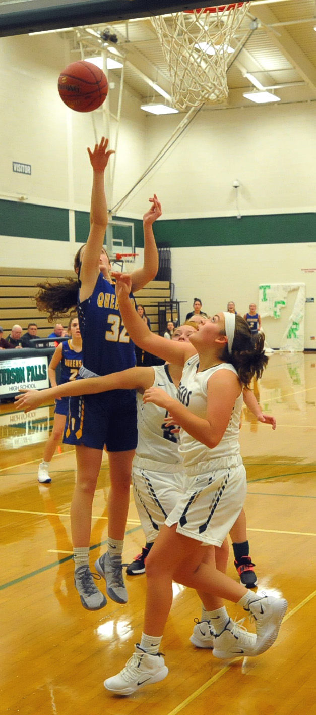 Girls basketball: Queensbury at Hudson Falls